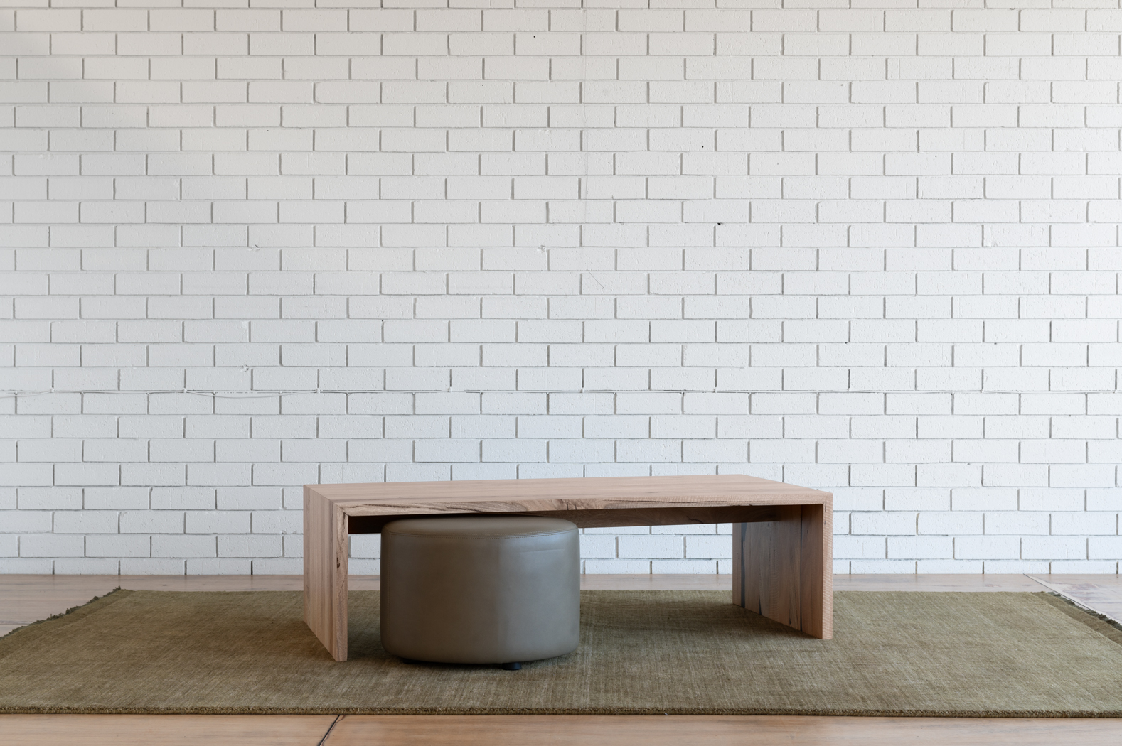 Waterfall Coffee Table and Ottoman